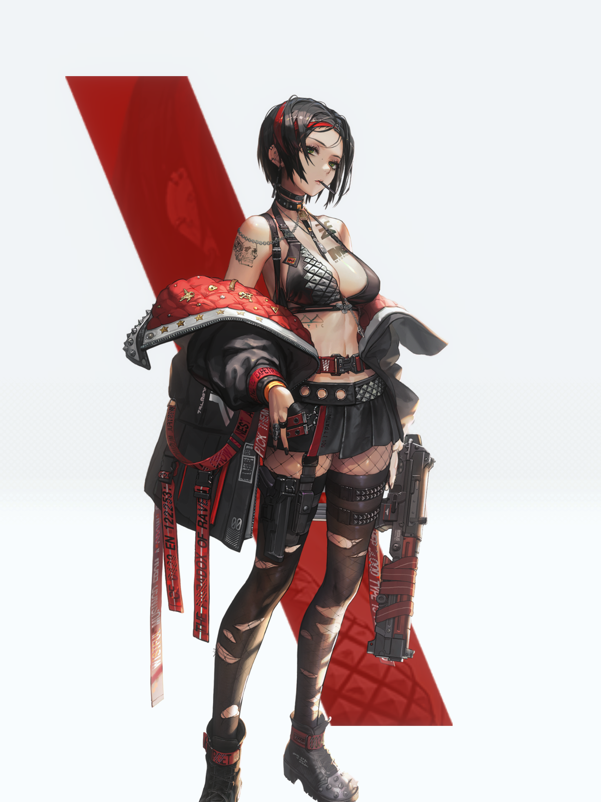 クロウ(NIKKE公式アートワークより)