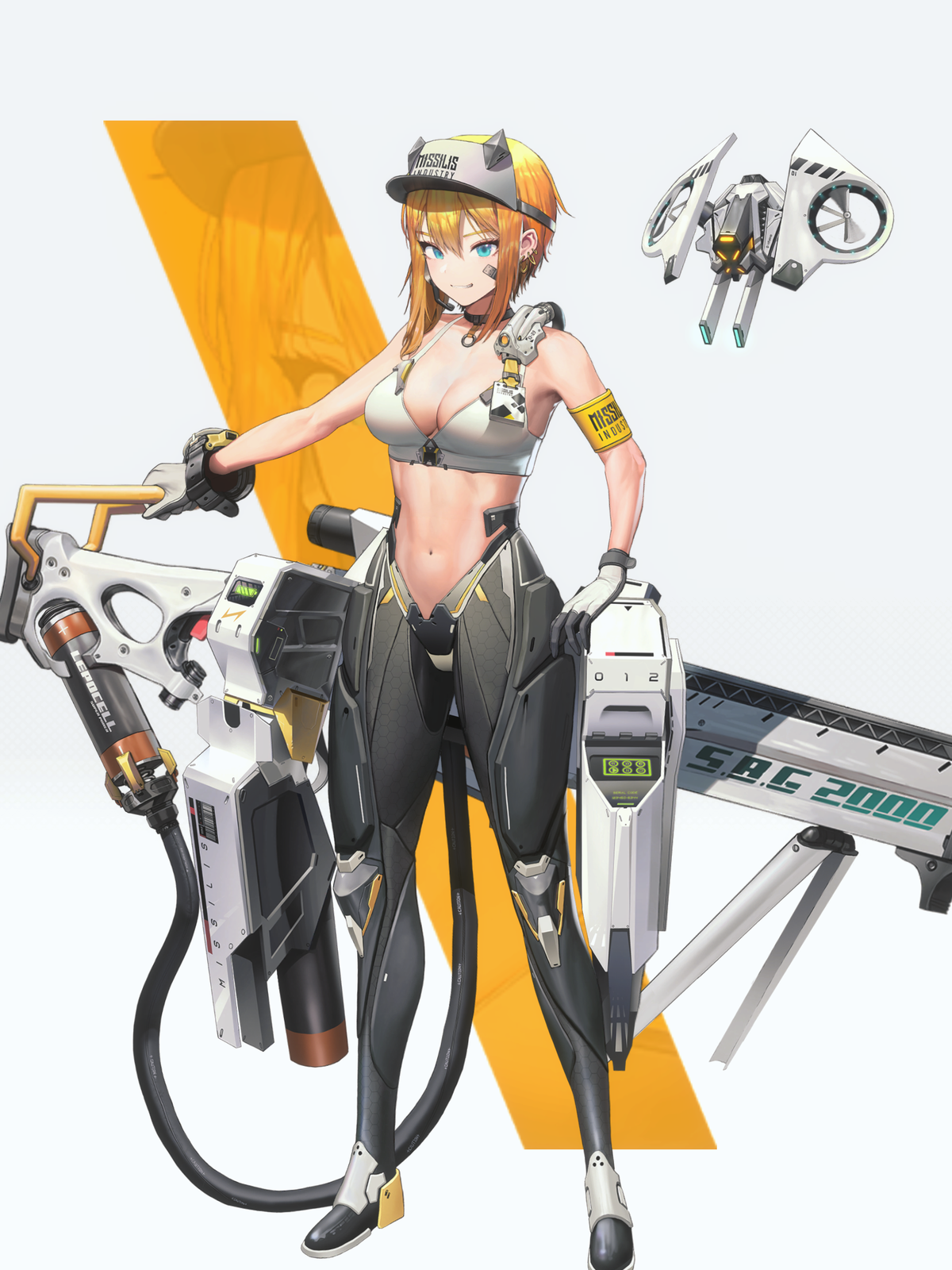 マクスウェル(NIKKE公式アートワークより)