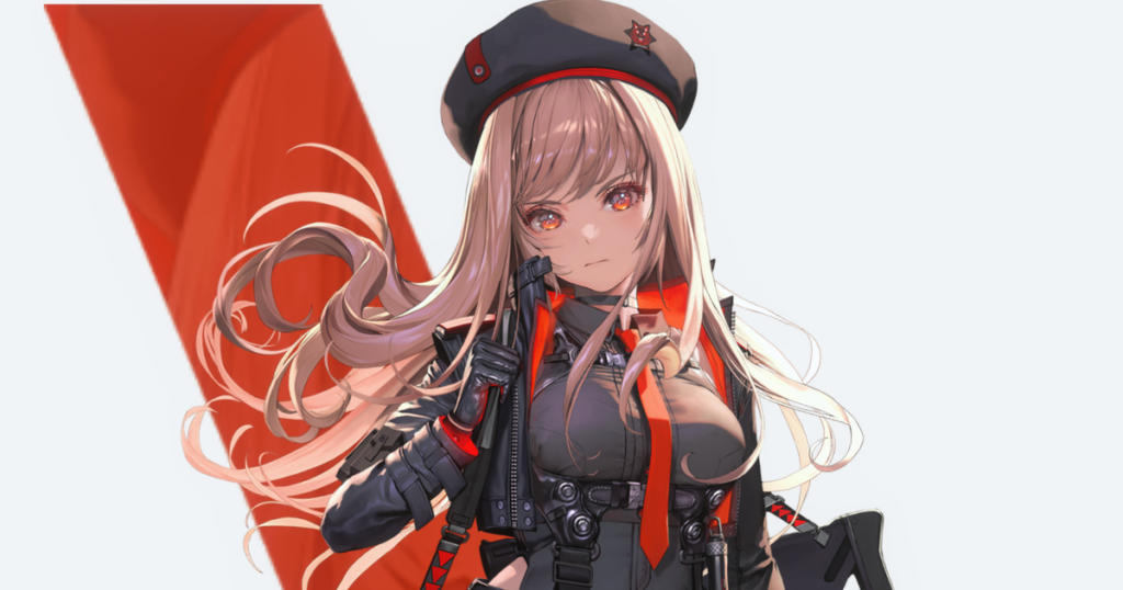 ラピ(NIKKE公式アートワークより)