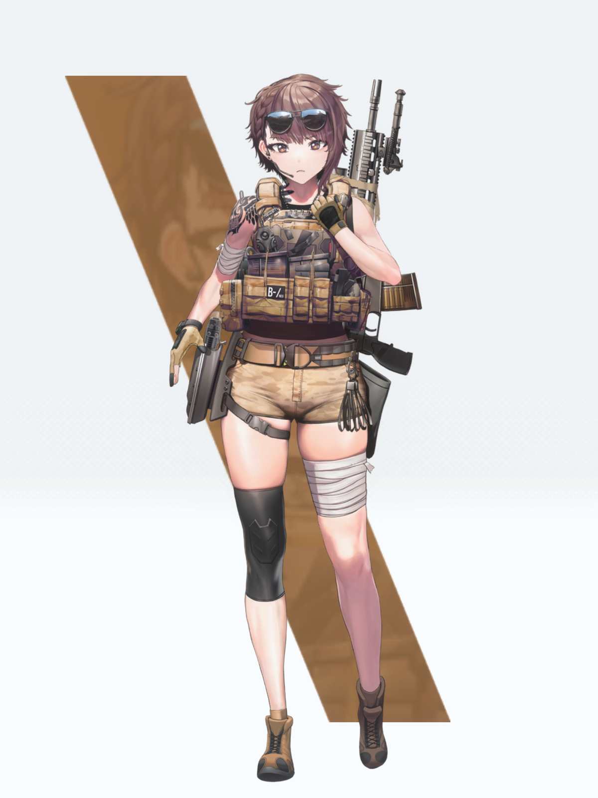 デルタ(NIKKE公式アートワークより)