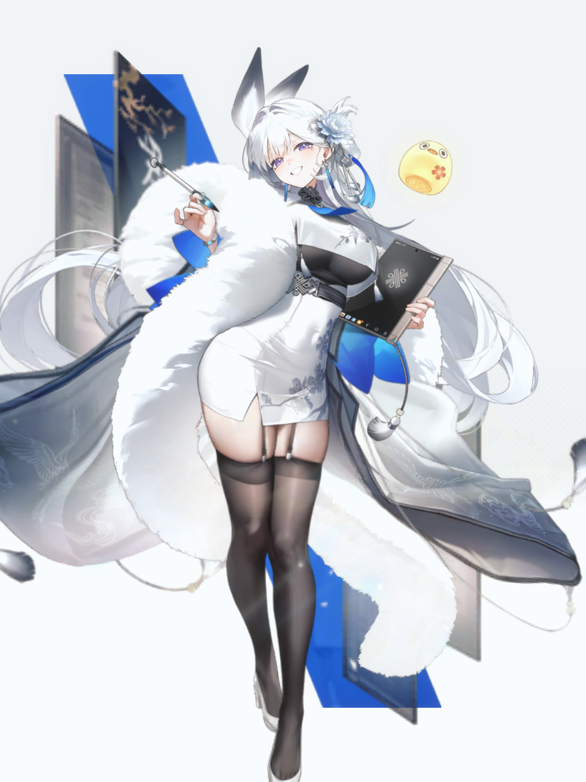シラツル(NIKKE公式アートワークより)