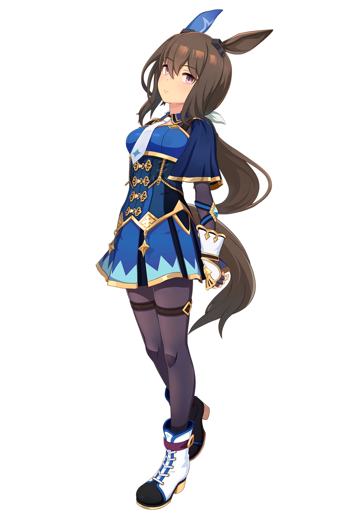 アドマイヤベガ(勝負服・ウマ娘 公式アートワークより)