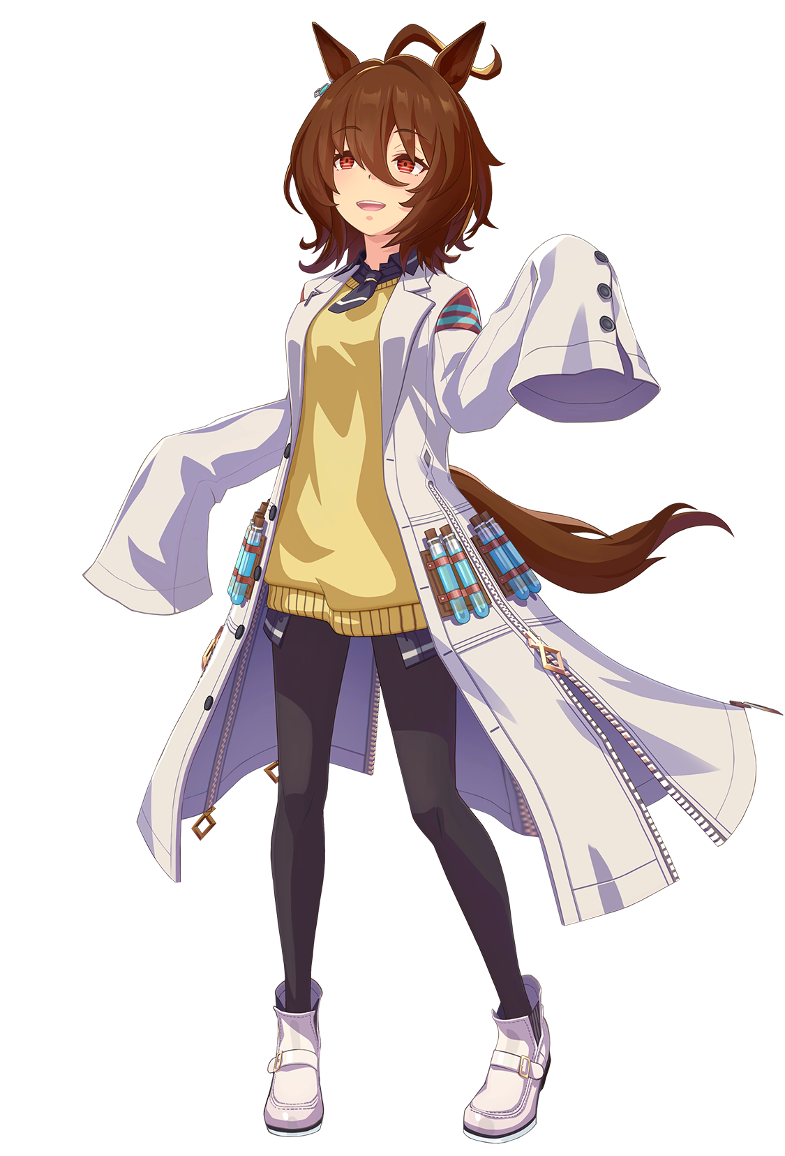 アグネスタキオン(勝負服・ウマ娘 公式アートワークより)