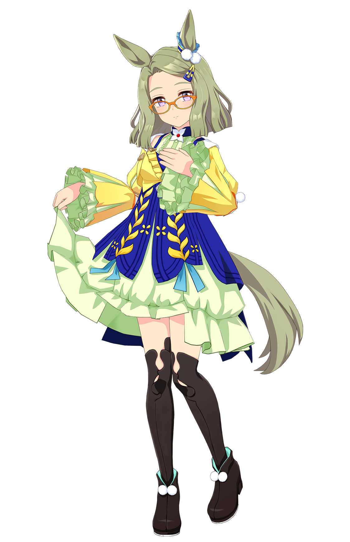 エアメサイア(勝負服・ウマ娘 公式アートワークより)