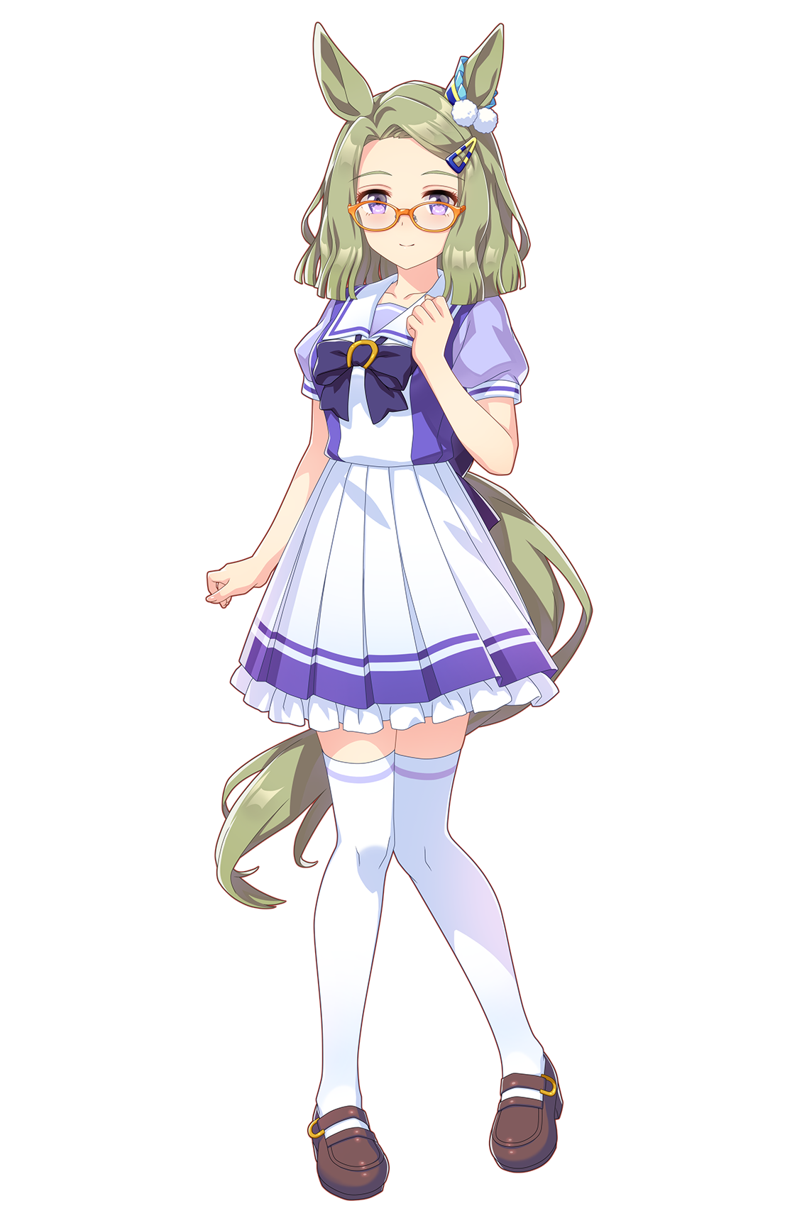 エアメサイア(制服・ウマ娘 公式アートワークより)