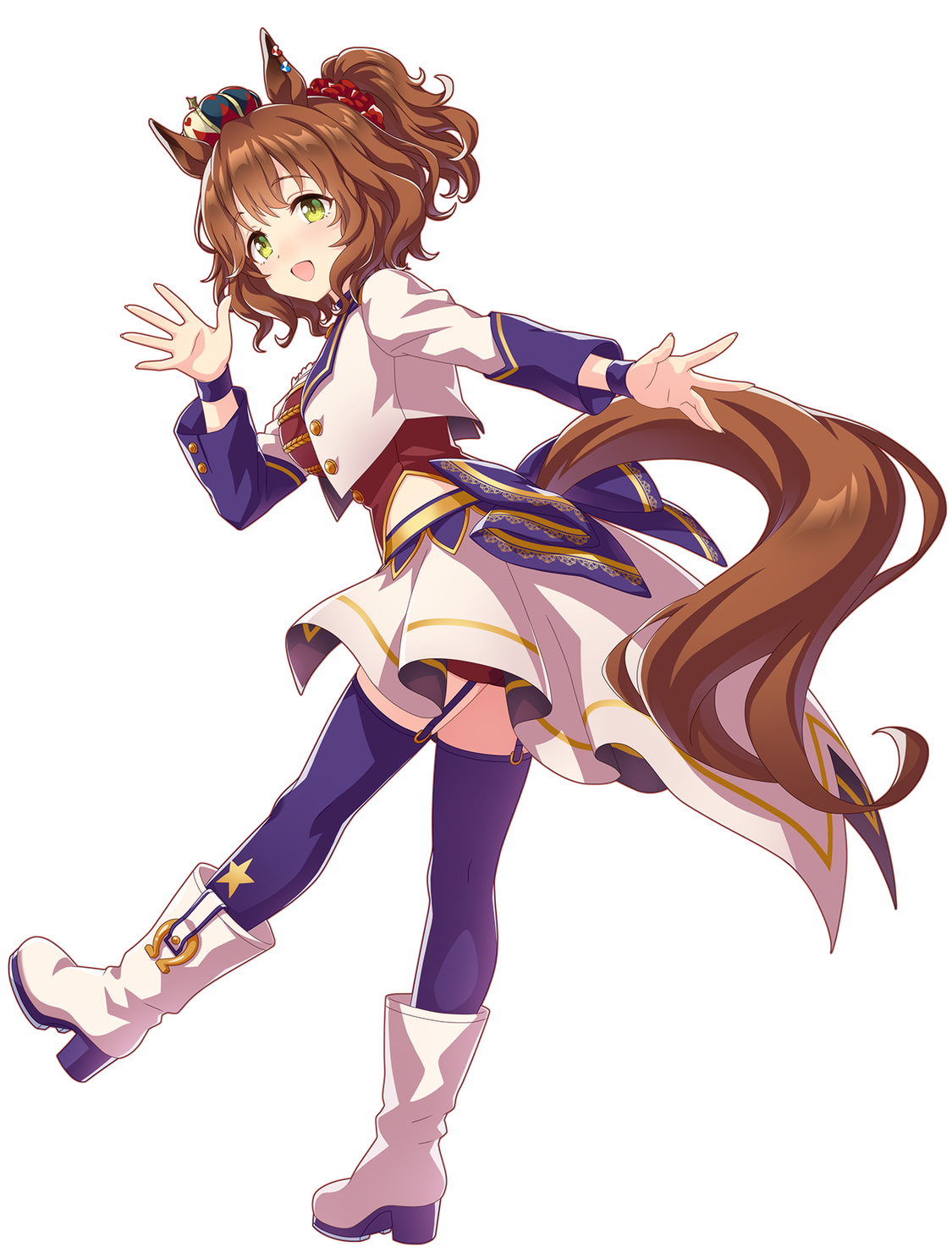 アストンマーチャン(STARTING FUTURE・ウマ娘 公式アートワークより)