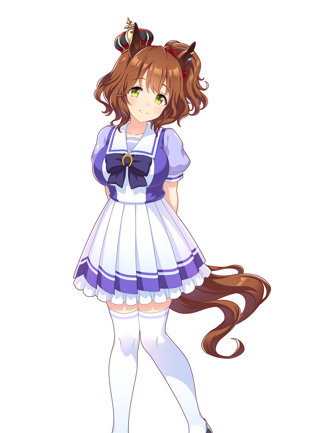 アストンマーチャン(制服・ウマ娘 公式アートワークより)