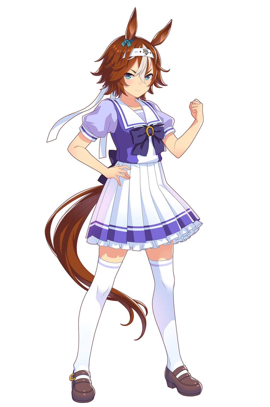 バンブーメモリー(制服・ウマ娘 公式アートワークより)