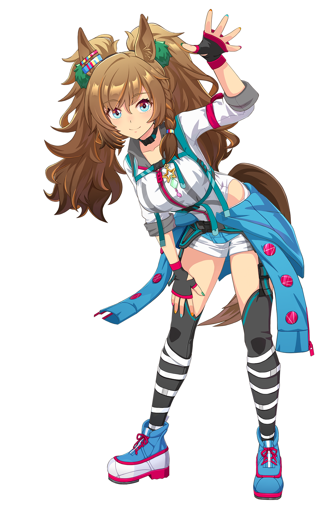 ブラストワンピース(勝負服・ウマ娘 公式アートワークより)