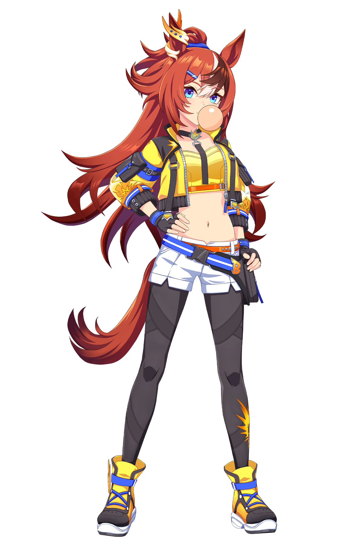 バブルガムフェロー(勝負服・ウマ娘 公式アートワークより)