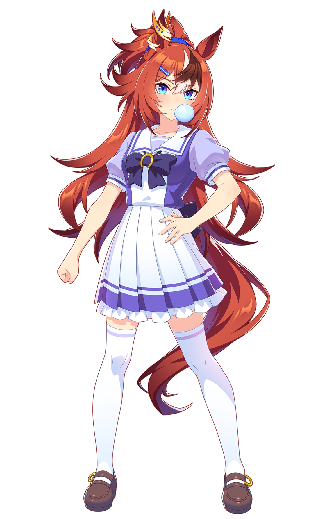 バブルガムフェロー(制服・ウマ娘 公式アートワークより)