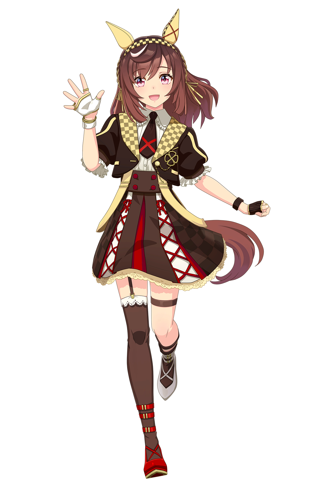 ブエナビスタ(勝負服・ウマ娘 公式アートワークより)