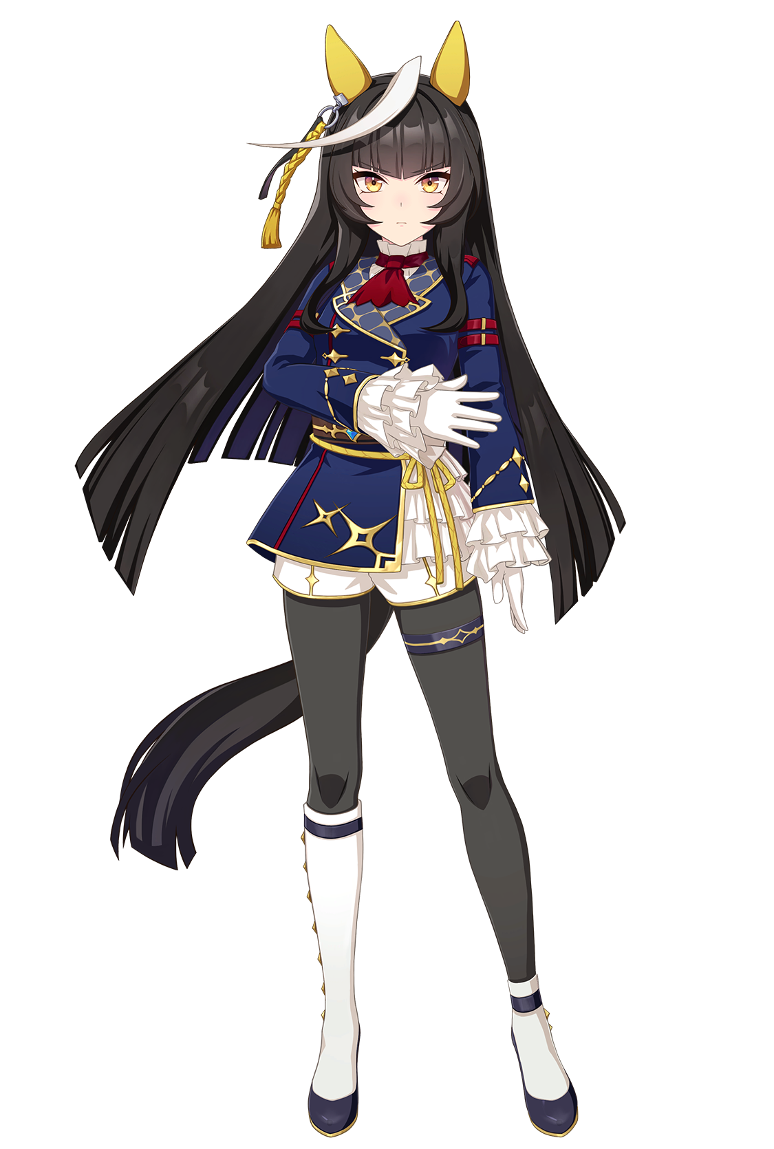 カルストンライトオ(勝負服・ウマ娘 公式アートワークより)