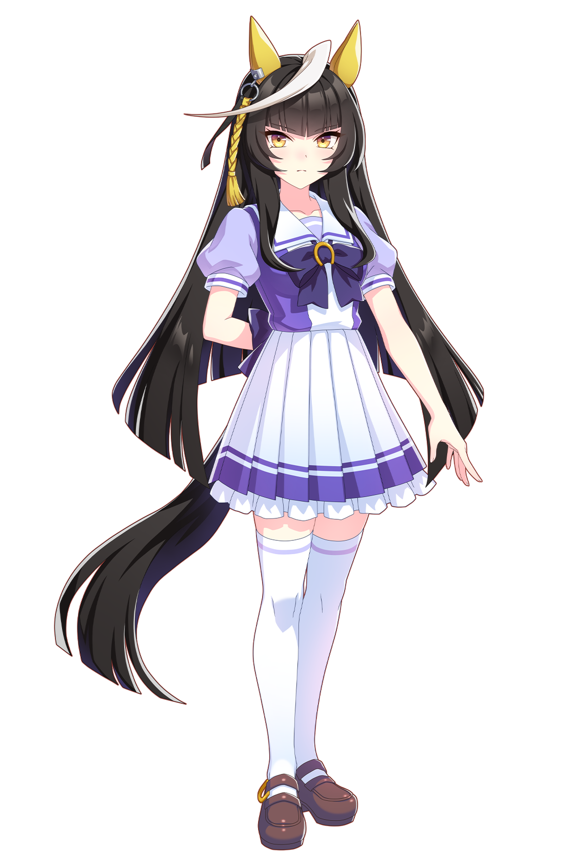 カルストンライトオ(制服・ウマ娘 公式アートワークより)