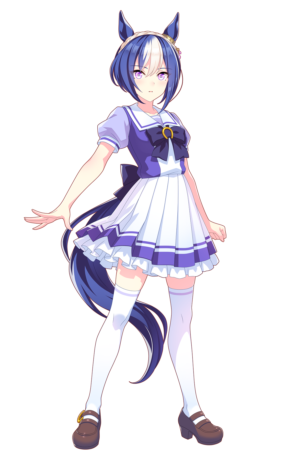 シーザリオ(制服・ウマ娘 公式アートワークより)