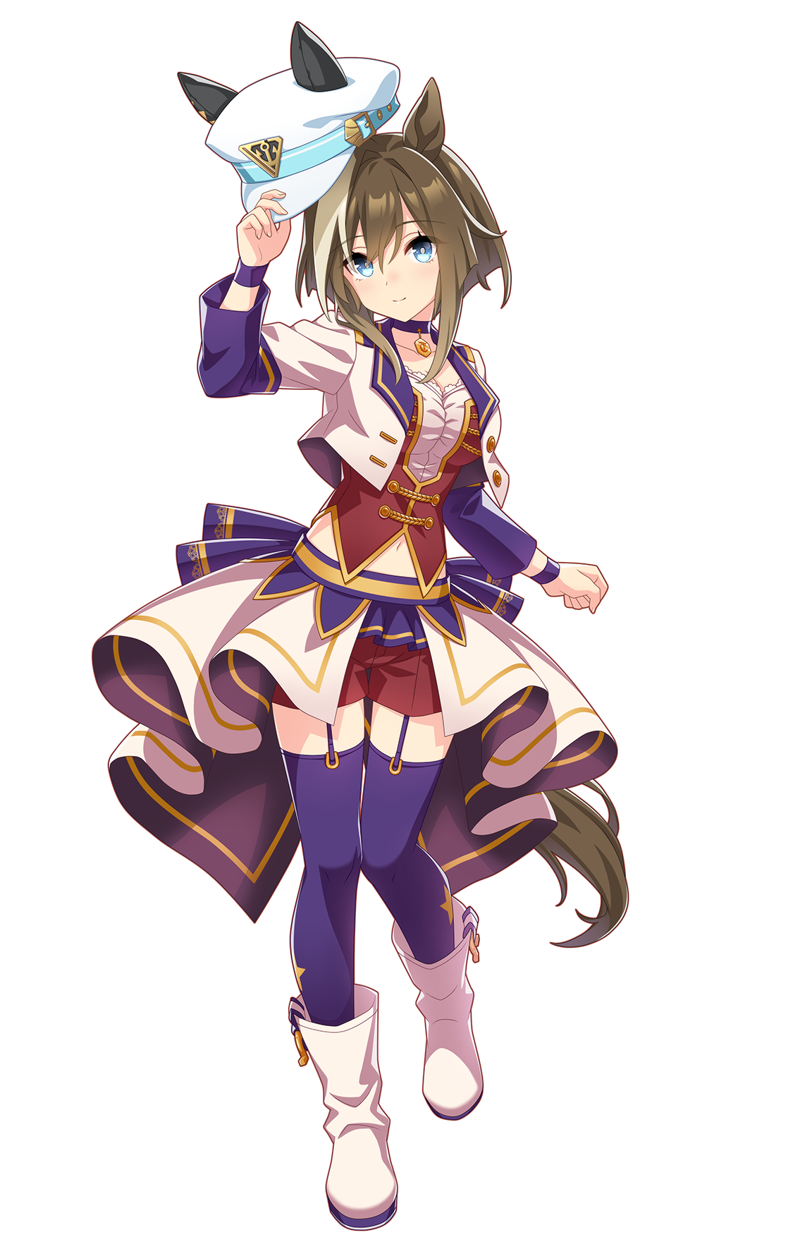 シュヴァルグラン(STARTING FUTURE・ウマ娘 公式アートワークより)