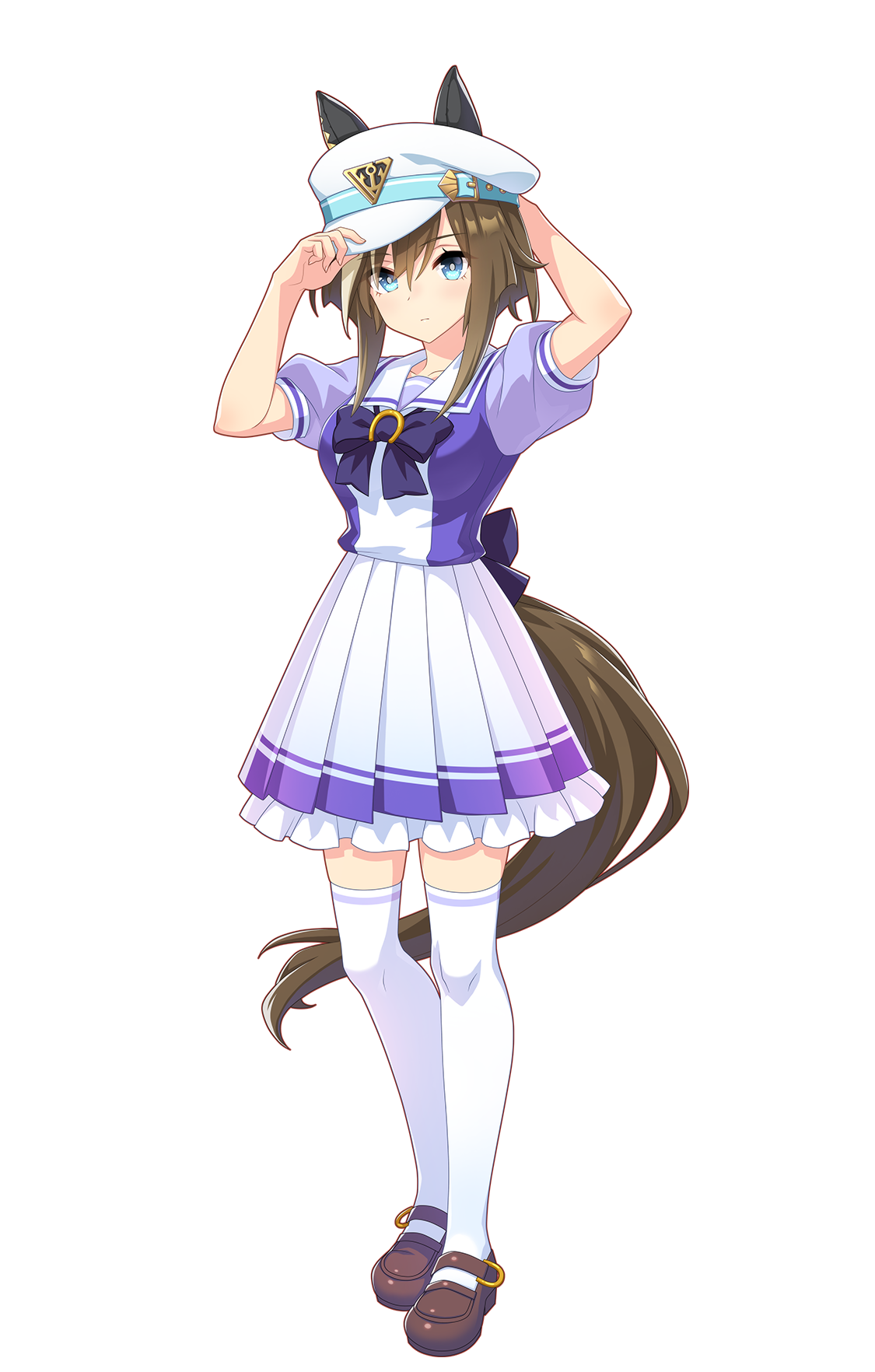 シュヴァルグラン(制服・ウマ娘 公式アートワークより)