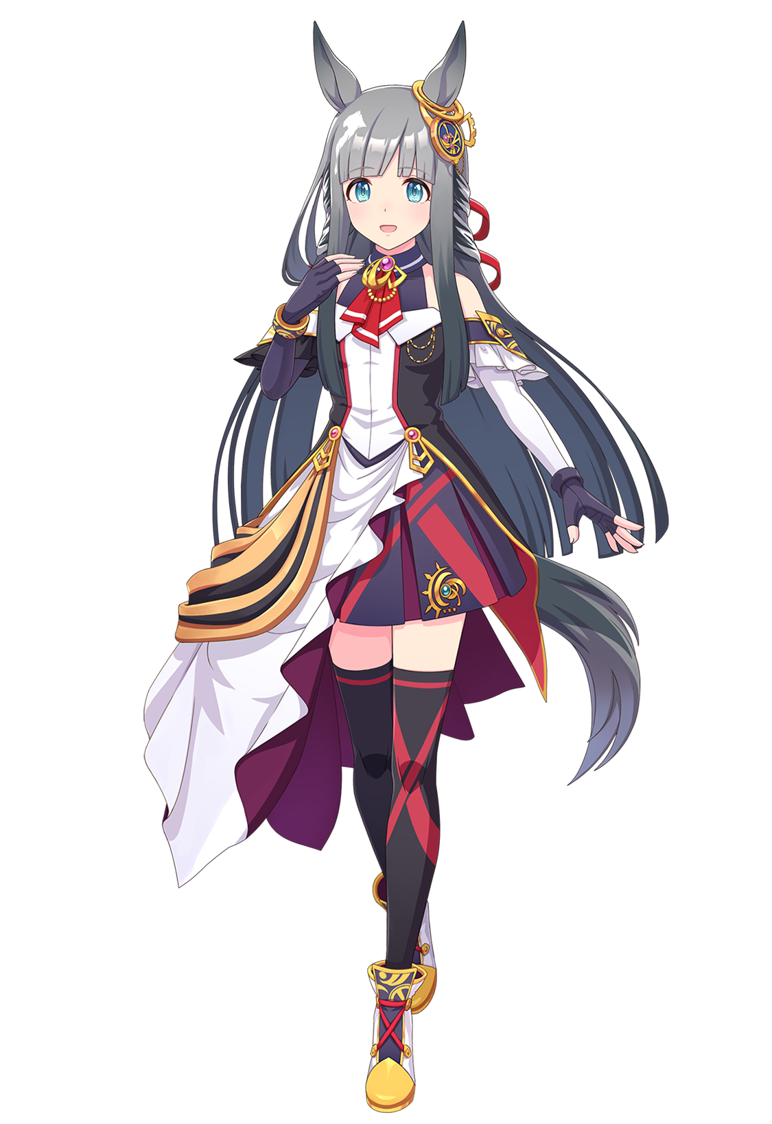 クロノジェネシス(勝負服・ウマ娘 公式アートワークより)