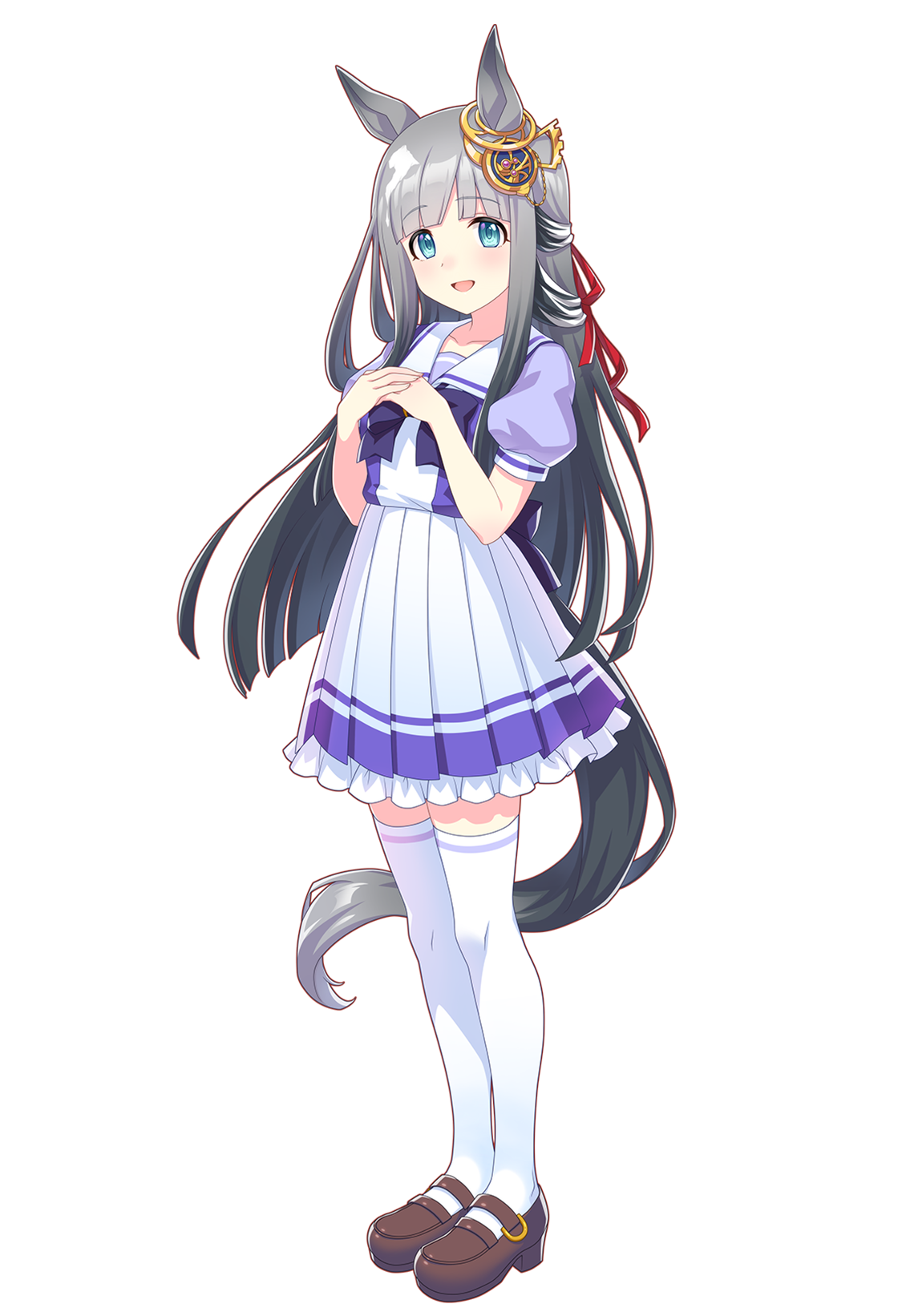 クロノジェネシス(制服・ウマ娘 公式アートワークより)