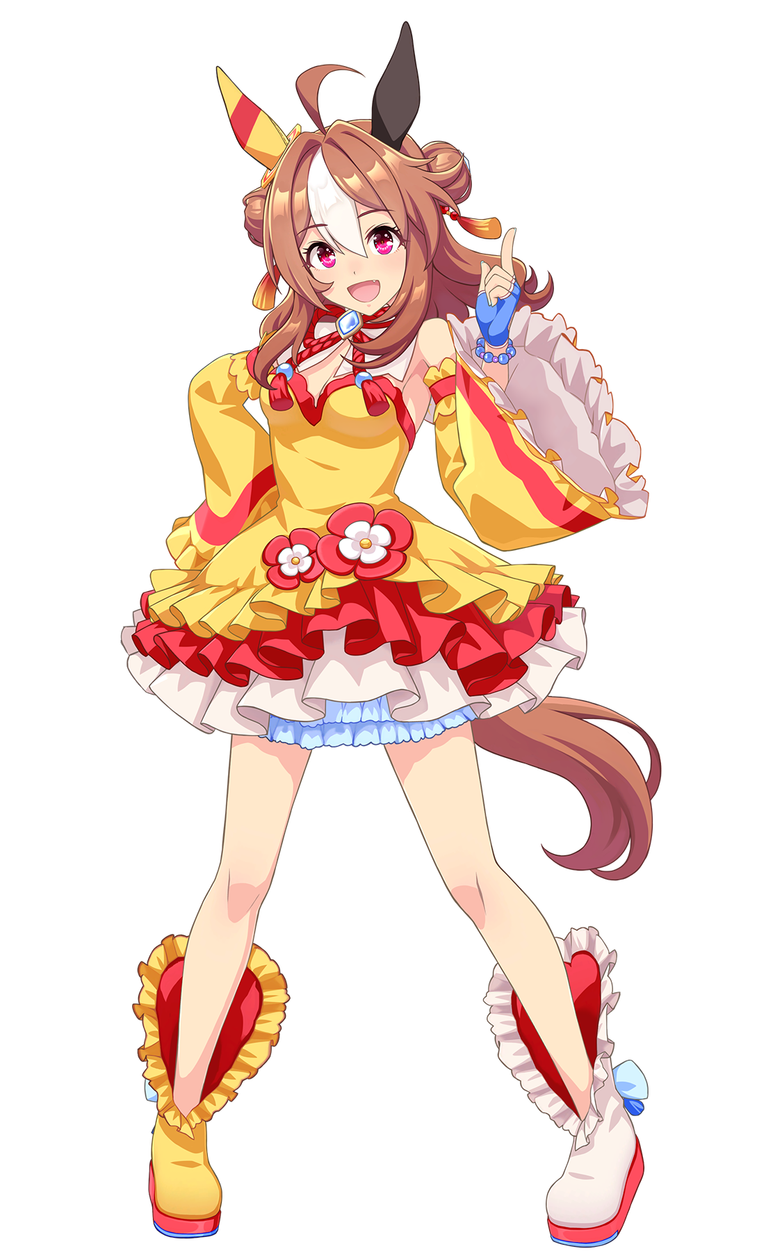 コパノリッキー(勝負服・ウマ娘 公式アートワークより)