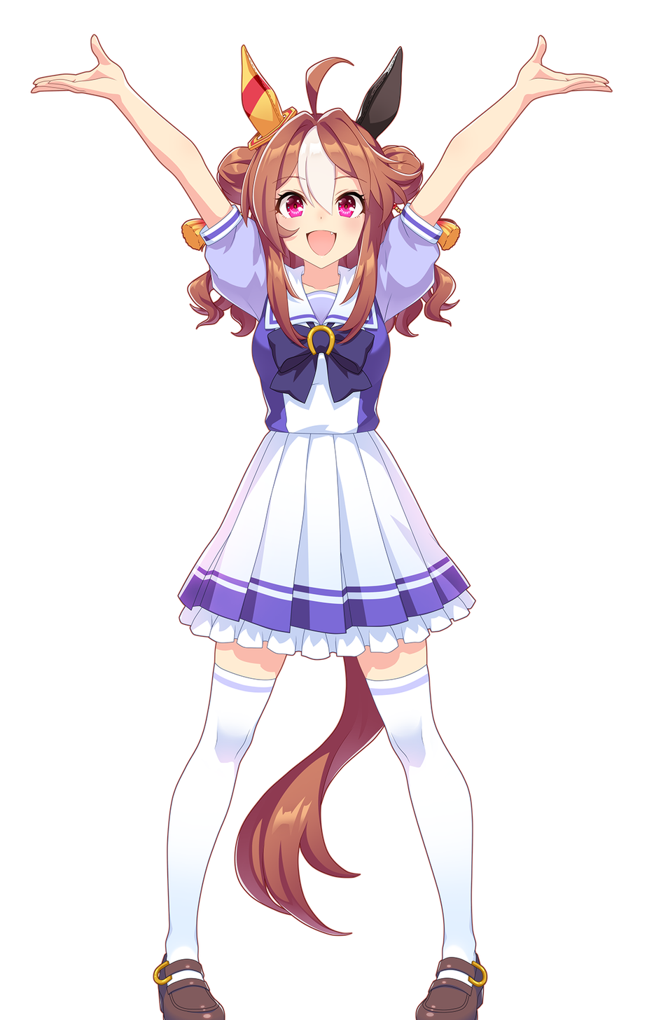 コパノリッキー(制服・ウマ娘 公式アートワークより)