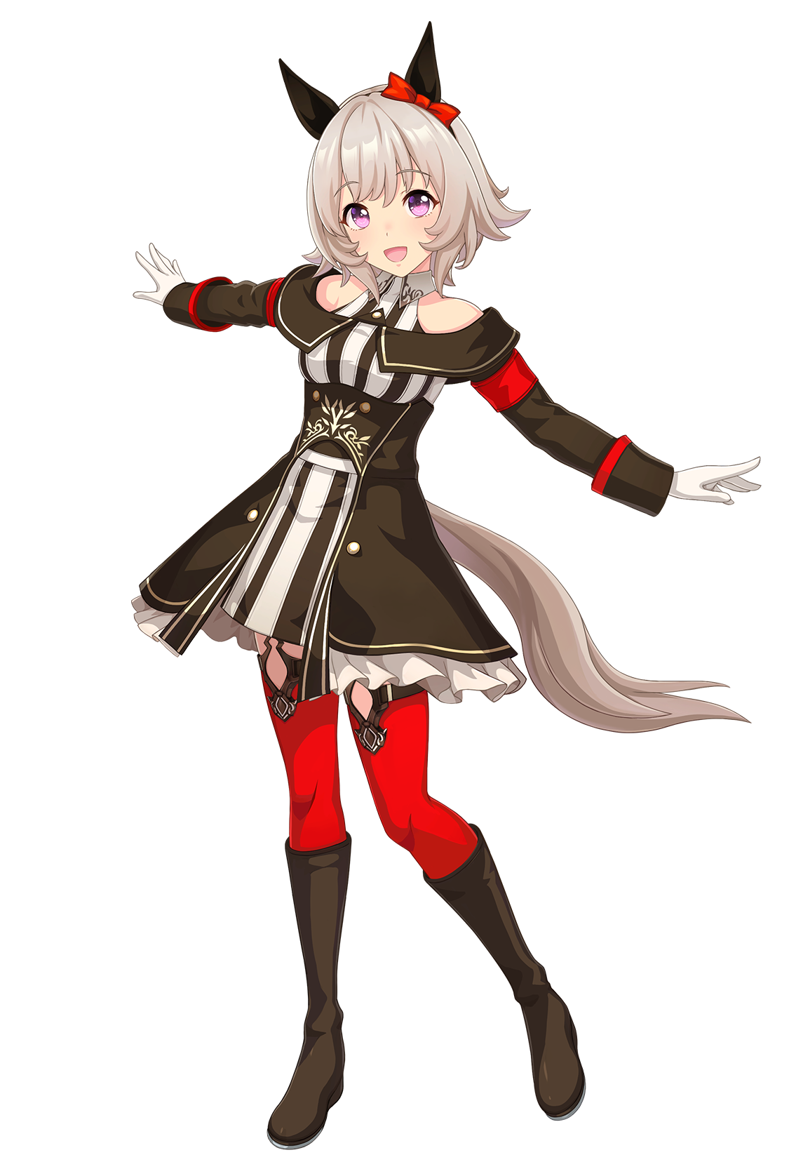 カレンチャン(勝負服・ウマ娘 公式アートワークより)