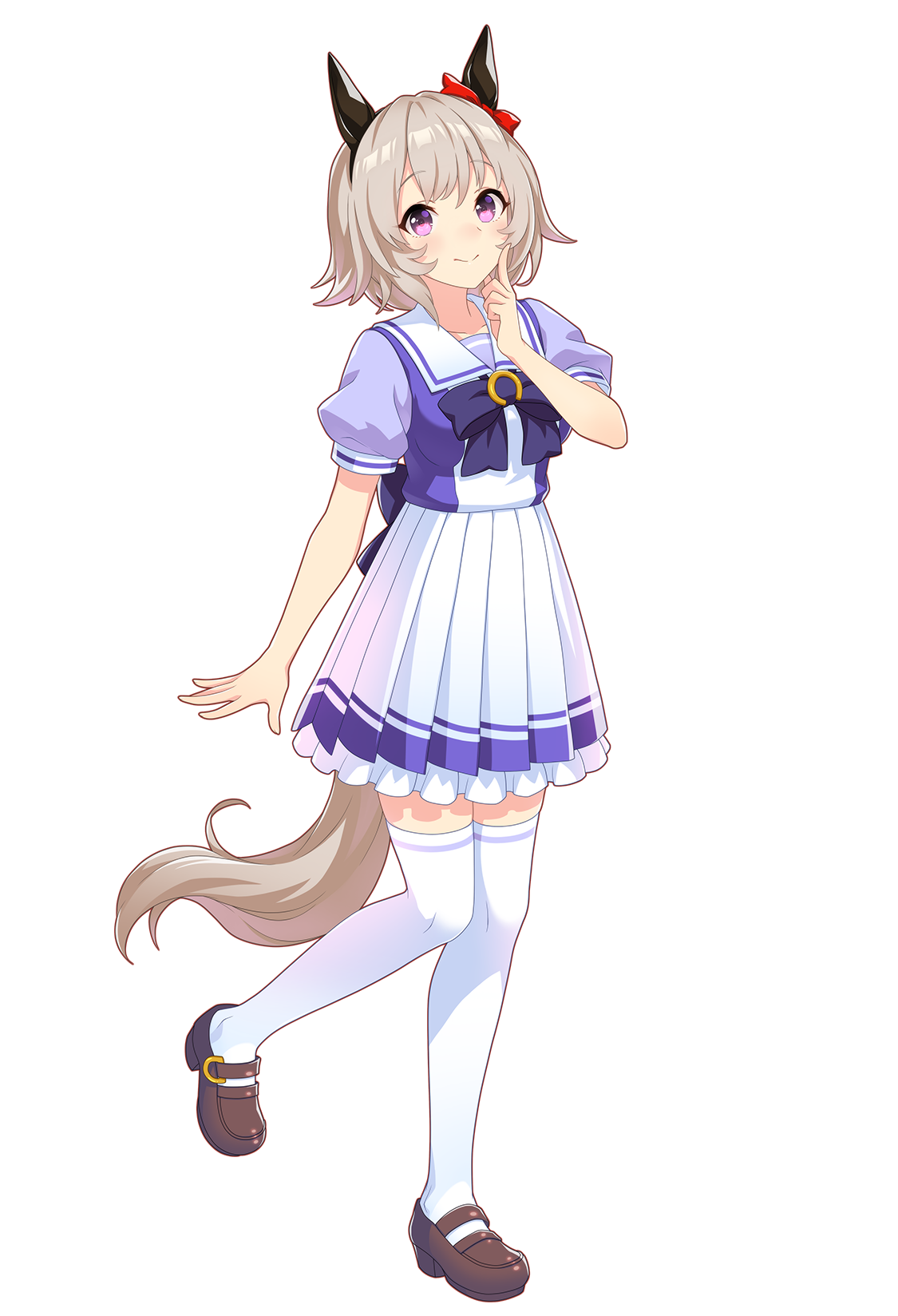 カレンチャン(制服・ウマ娘 公式アートワークより)