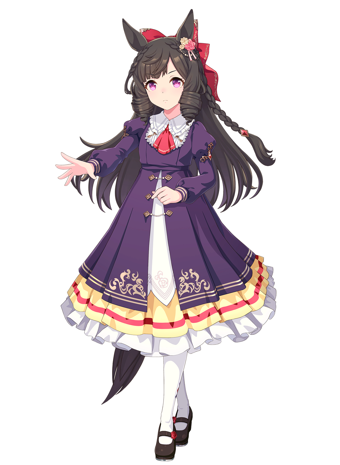 ダイイチルビー(勝負服・ウマ娘 公式アートワークより)