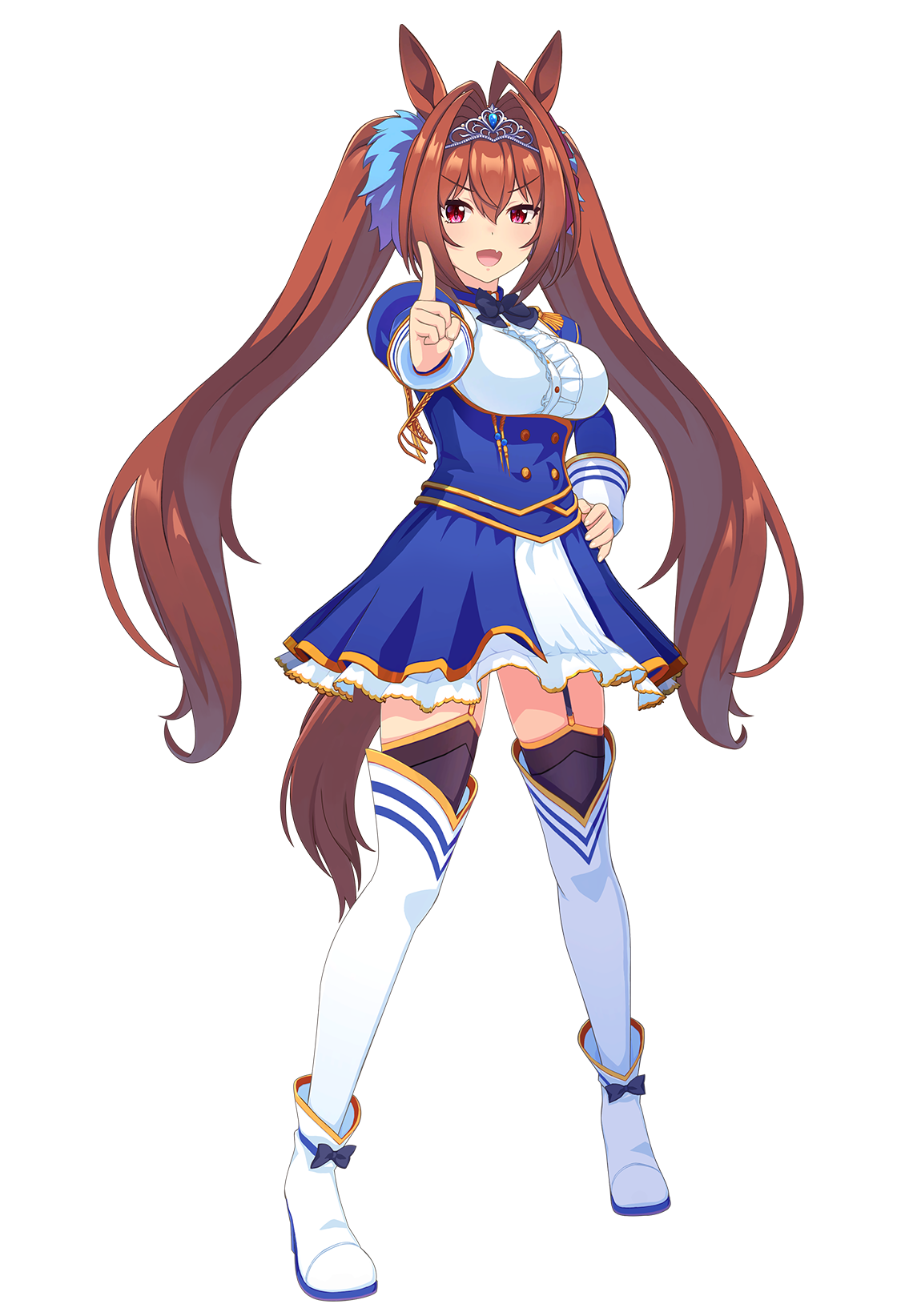ダイワスカーレット(勝負服・ウマ娘 公式アートワークより)