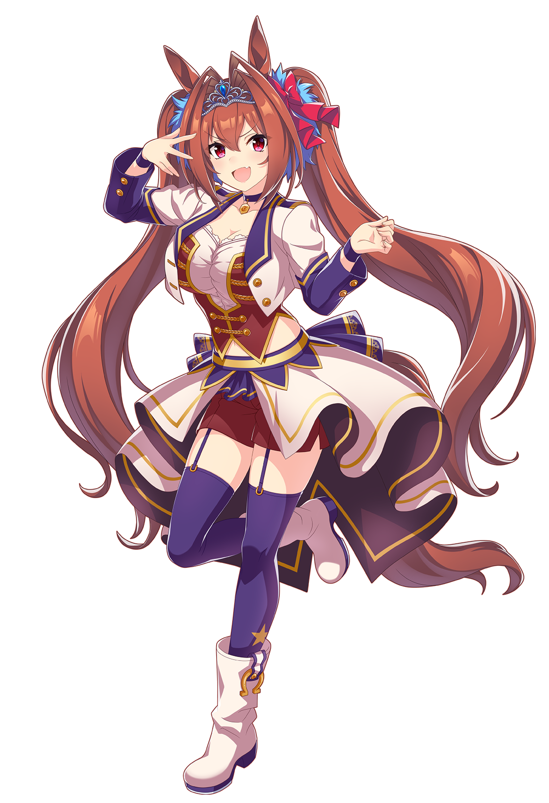 ダイワスカーレット(STARTING FUTURE・ウマ娘 公式アートワークより)
