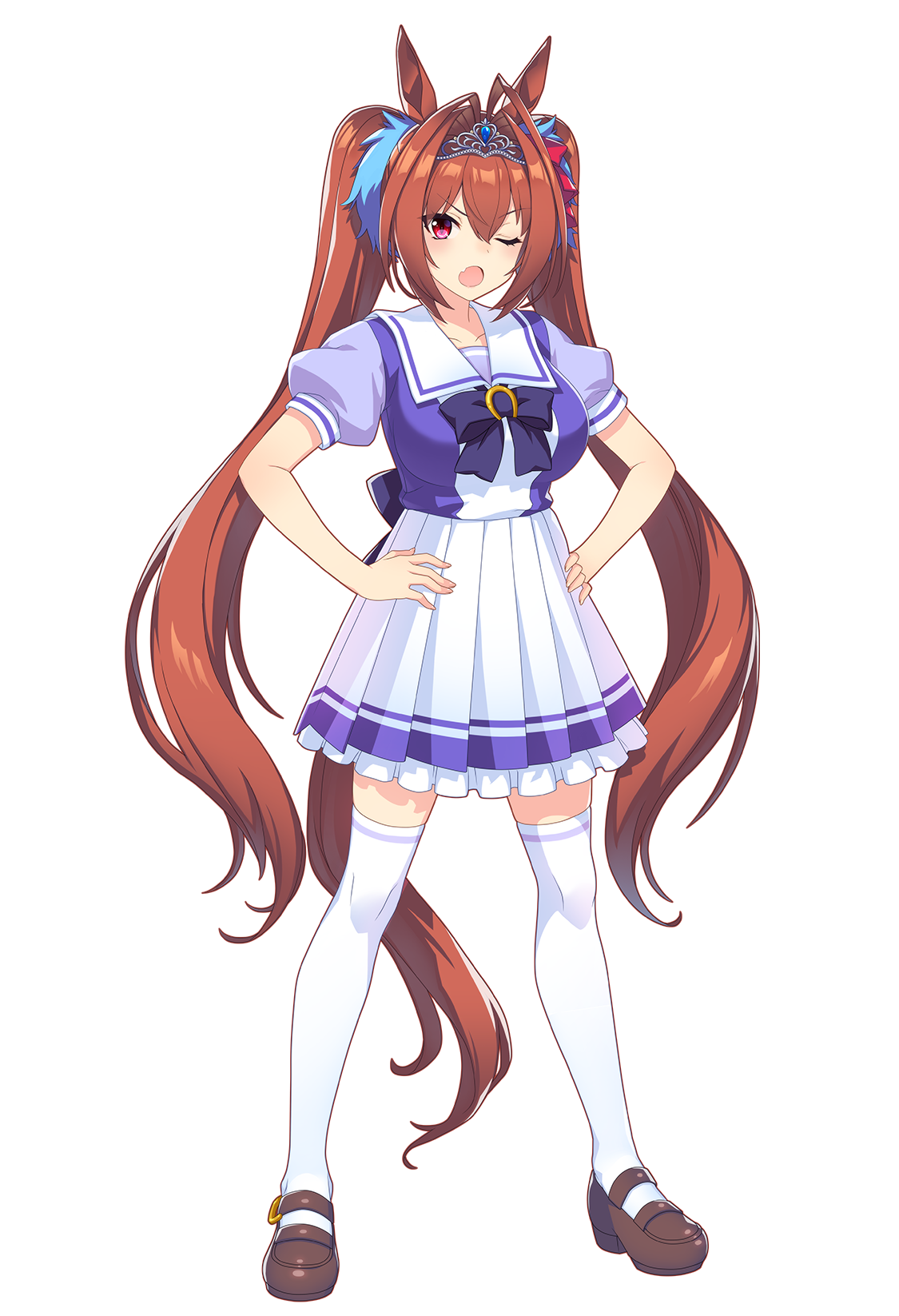 ダイワスカーレット(制服・ウマ娘 公式アートワークより)