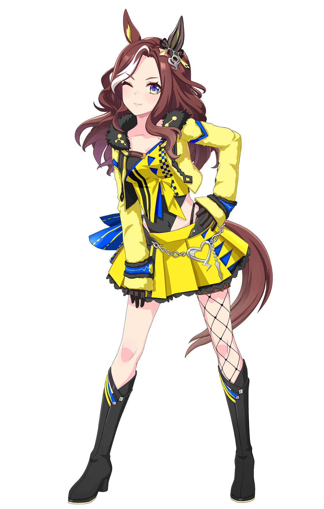 デアリングハート(勝負服・ウマ娘 公式アートワークより)