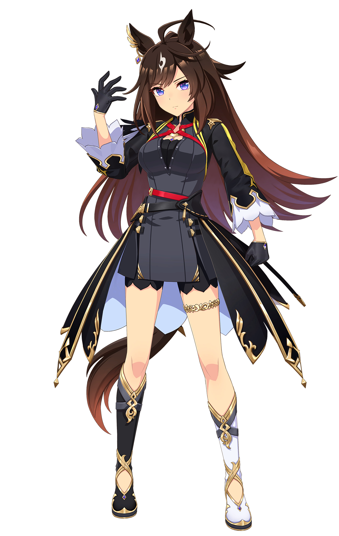 ドゥラメンテ(勝負服・ウマ娘 公式アートワークより)