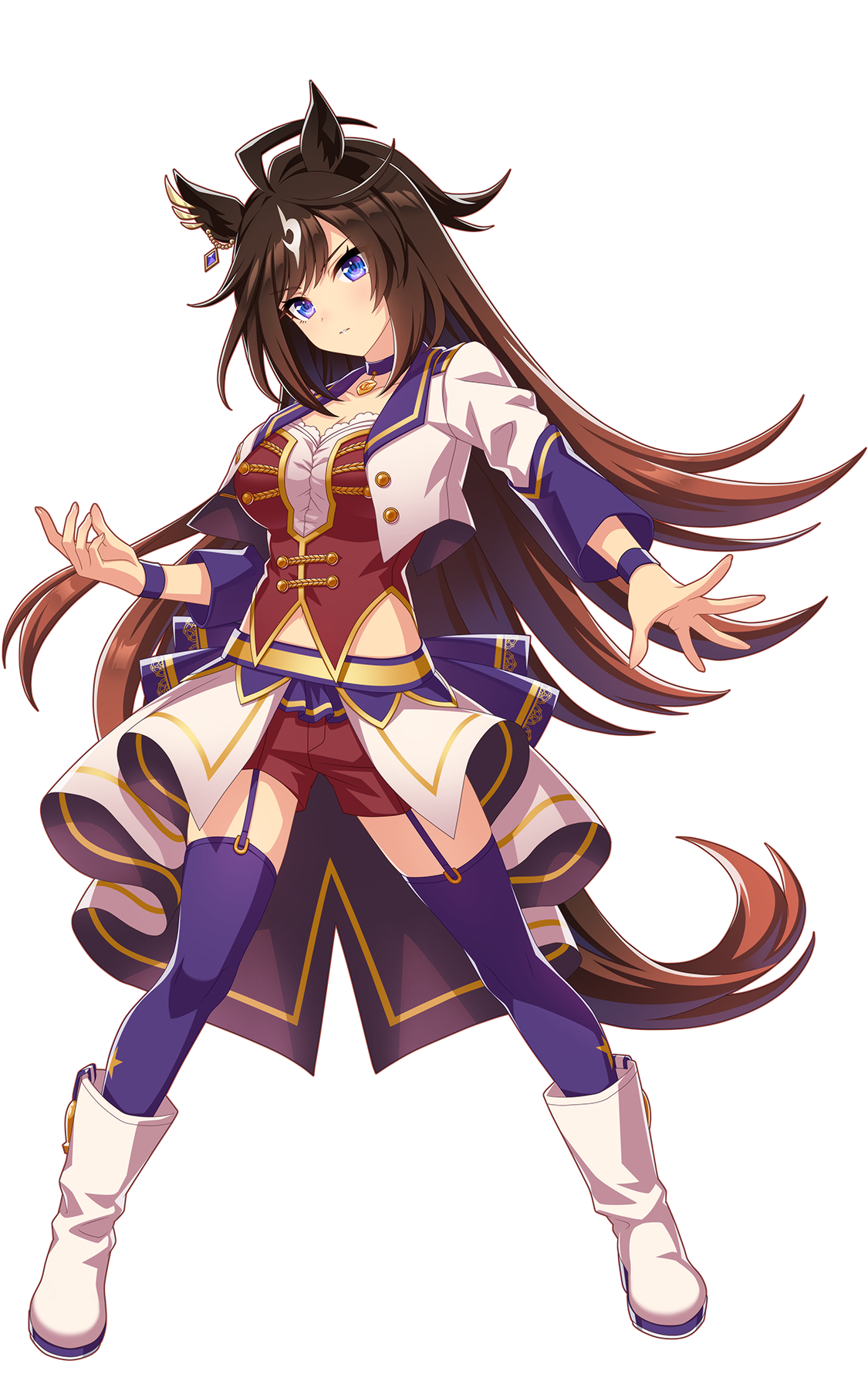 ドゥラメンテ(STARTING FUTURE・ウマ娘 公式アートワークより)
