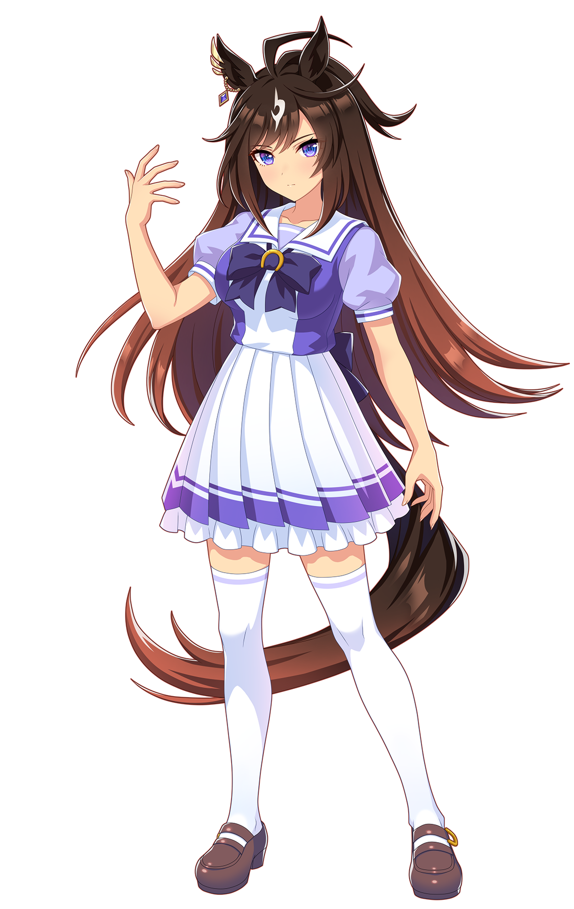 ドゥラメンテ(制服・ウマ娘 公式アートワークより)