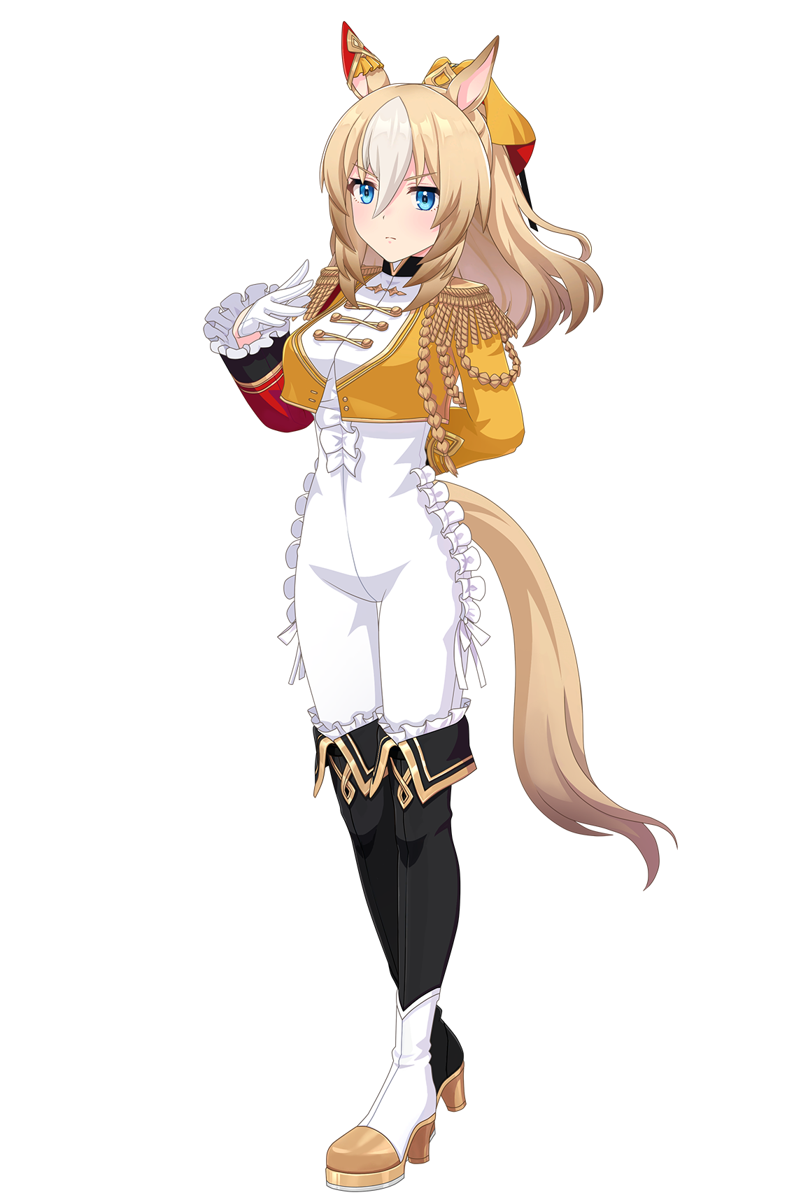 デュランダル(勝負服・ウマ娘 公式アートワークより)