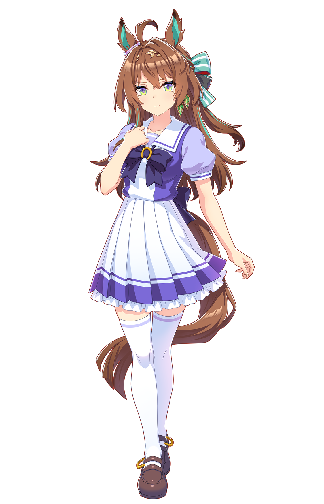 エフフォーリア(制服・ウマ娘 公式アートワークより)