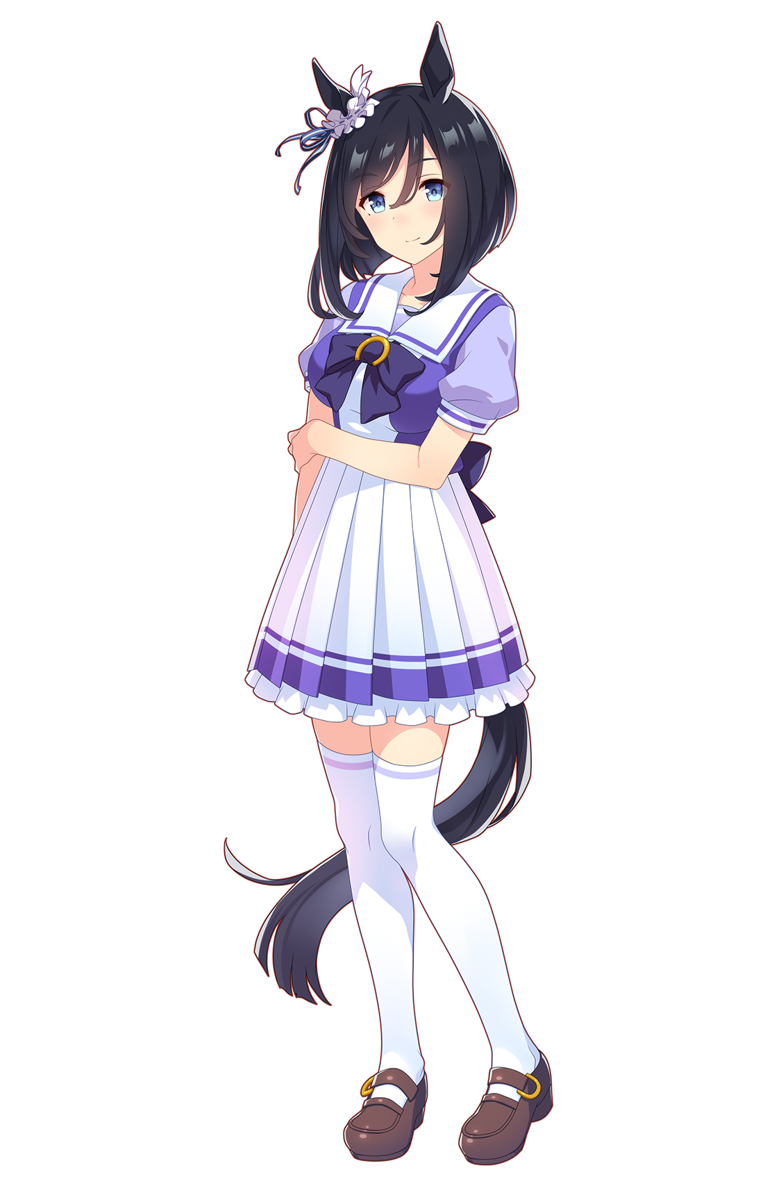 エイシンフラッシュ(制服・ウマ娘 公式アートワークより)