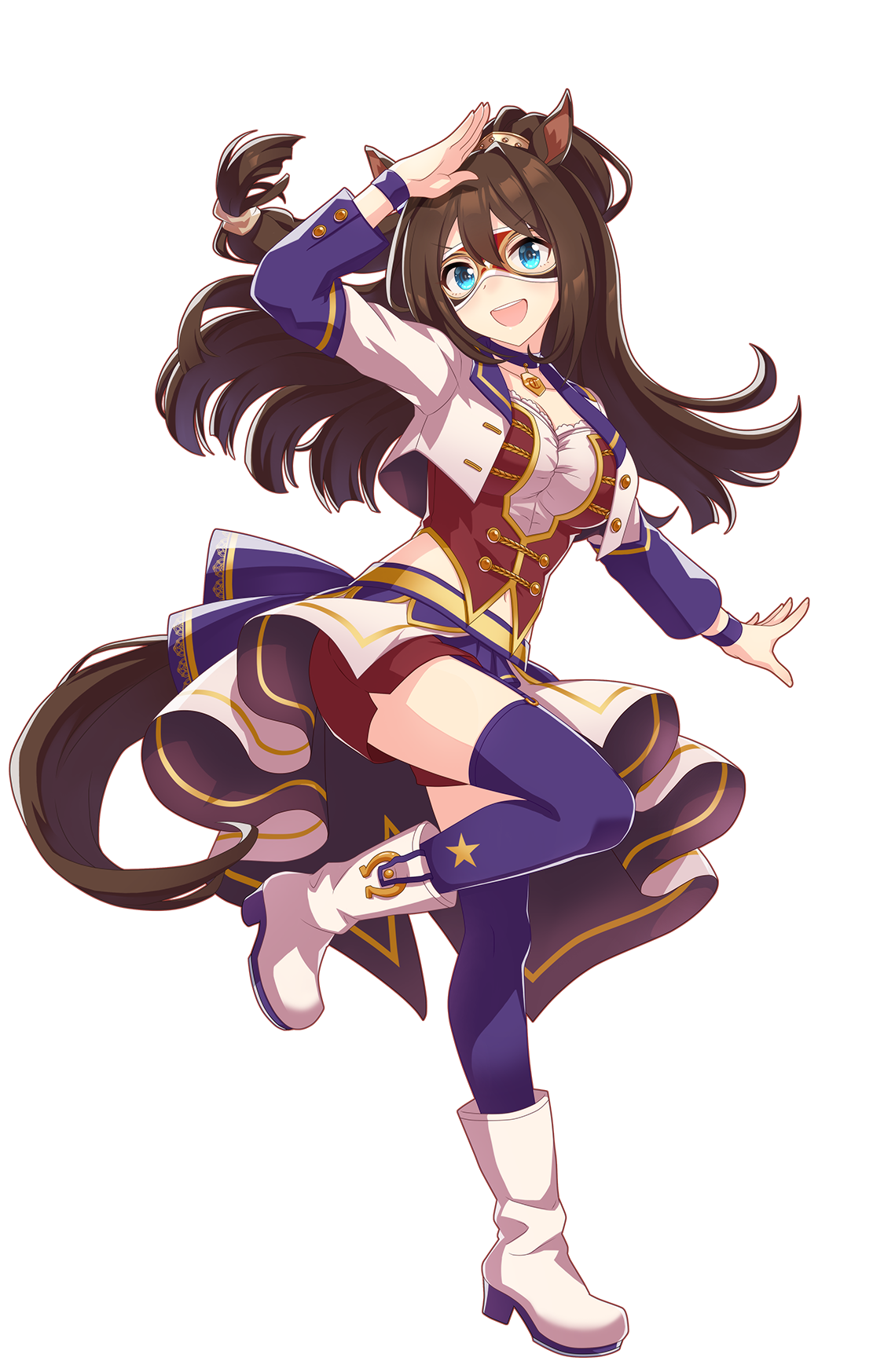 エルコンドルパサー(STARTING FUTURE・ウマ娘 公式アートワークより)