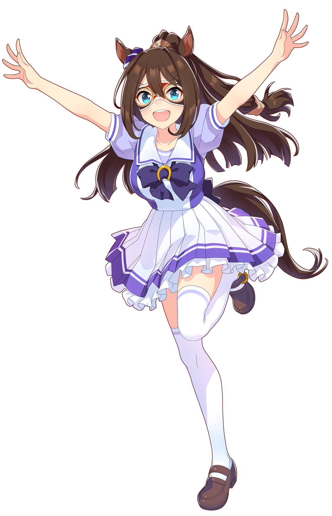 エルコンドルパサー(制服・ウマ娘 公式アートワークより)