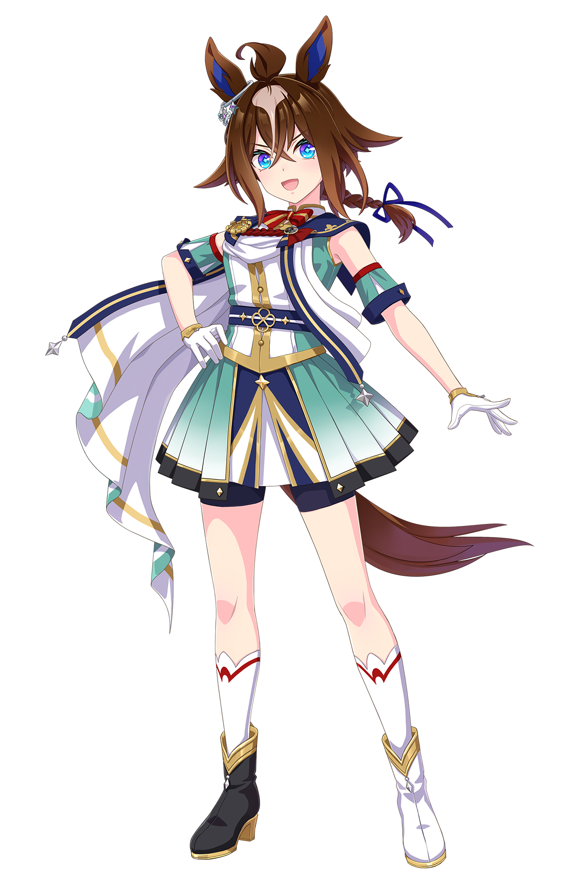 エピファネイア（勝負服・ウマ娘 公式アートワークより）
