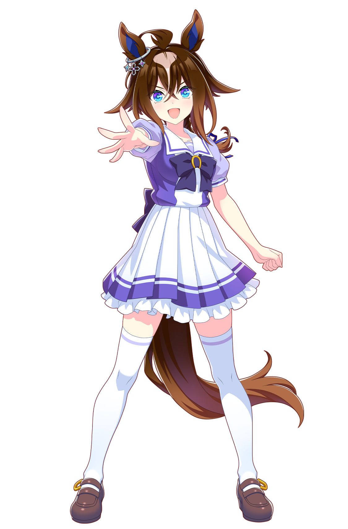 エピファネイア（制服・ウマ娘 公式アートワークより）