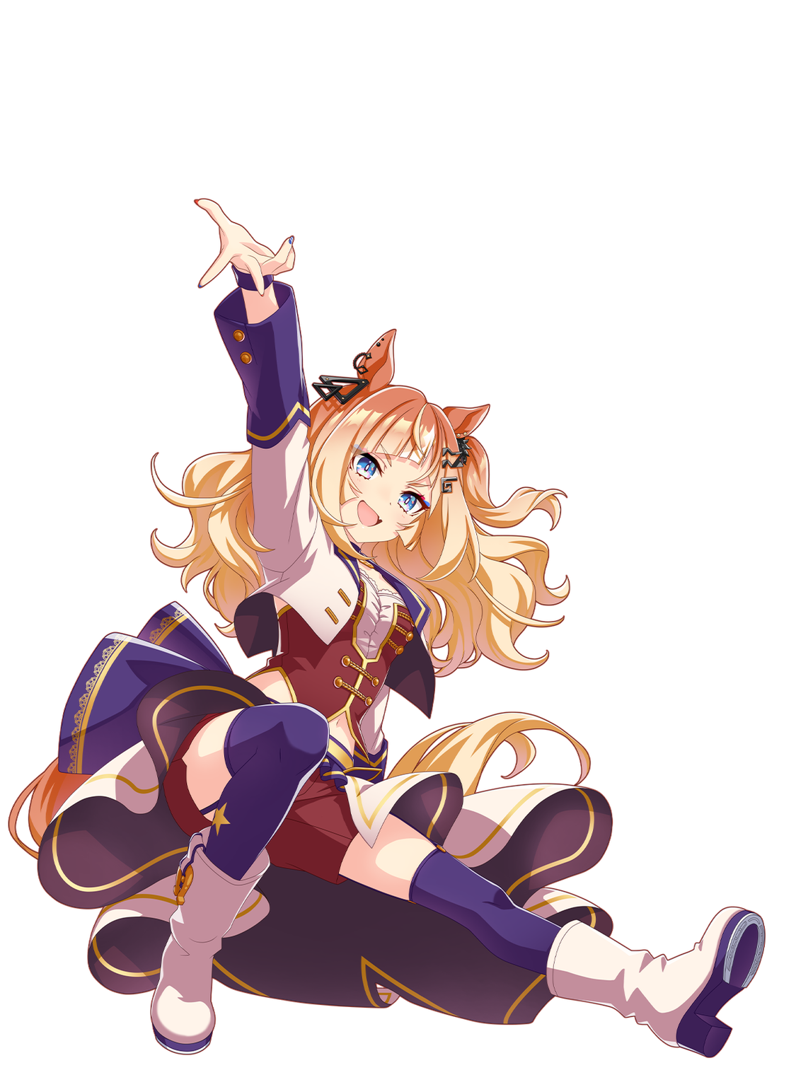エスポワールシチー(STARTING FUTURE・ウマ娘 公式アートワークより)