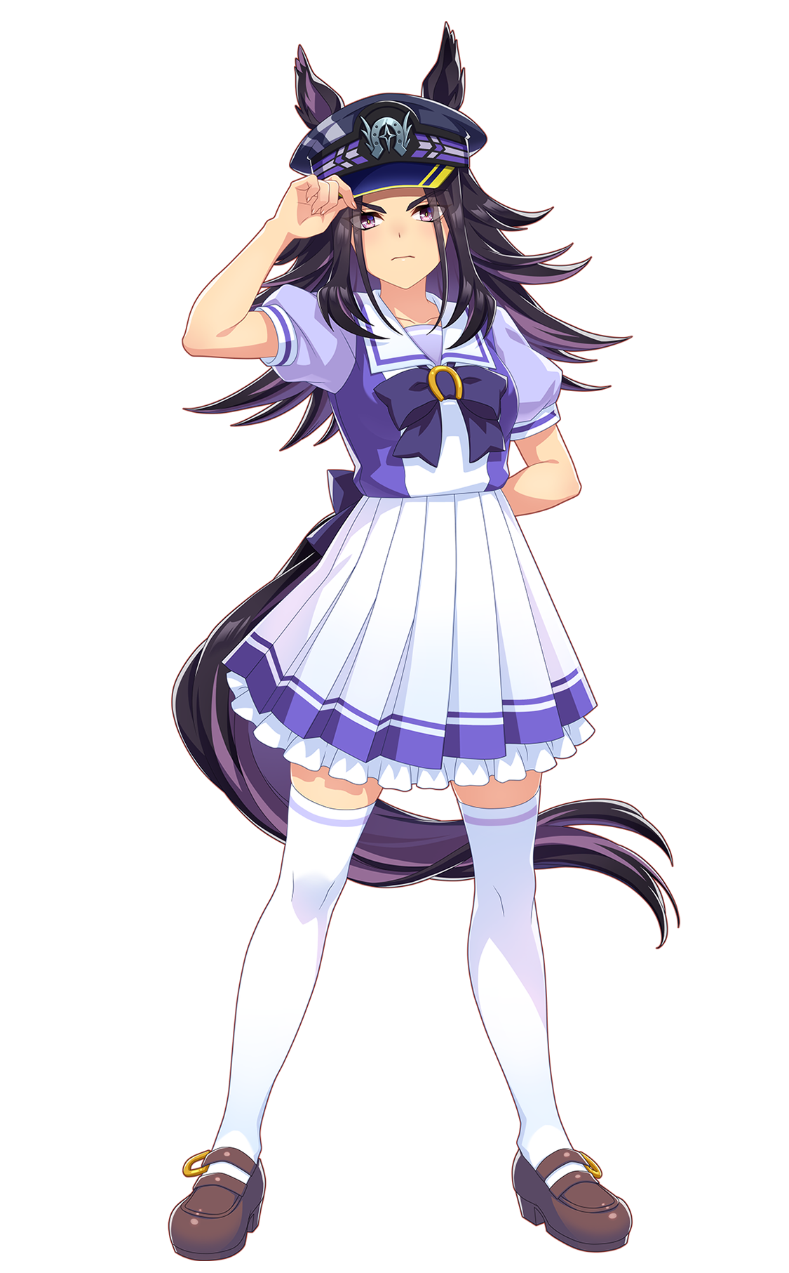 フェノーメノ(制服・ウマ娘 公式アートワークより)