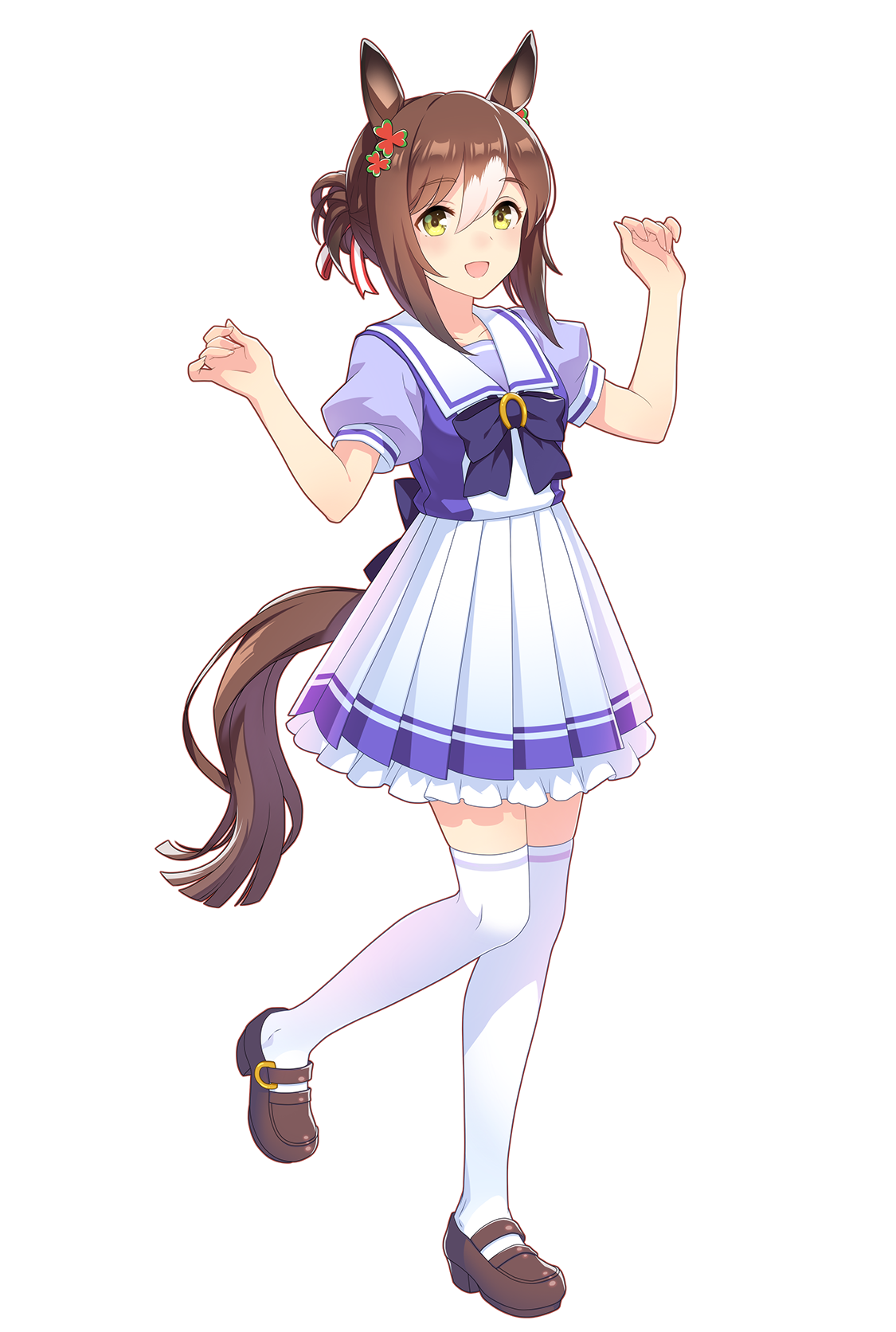 ファインモーション(制服・ウマ娘 公式アートワークより)