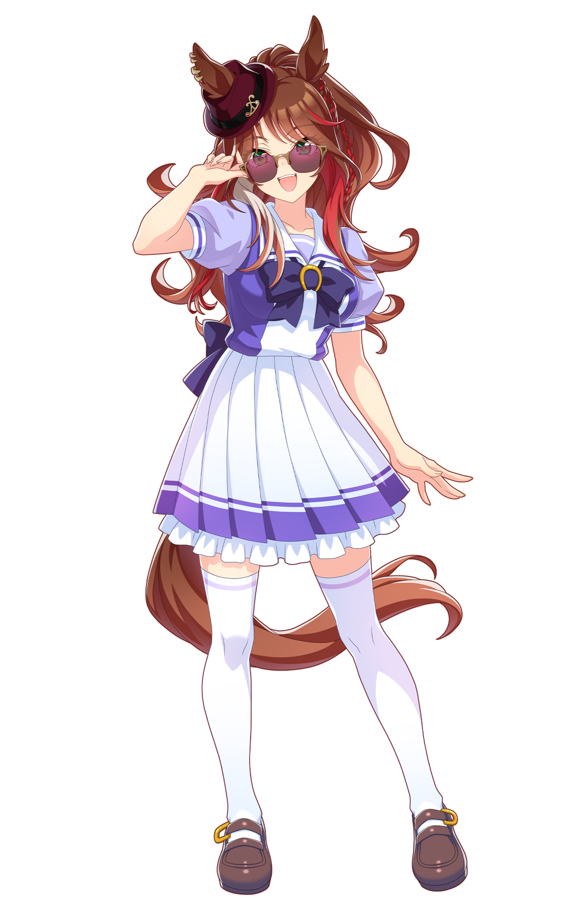 フォーエバーヤング（制服・ウマ娘 公式アートワークより）