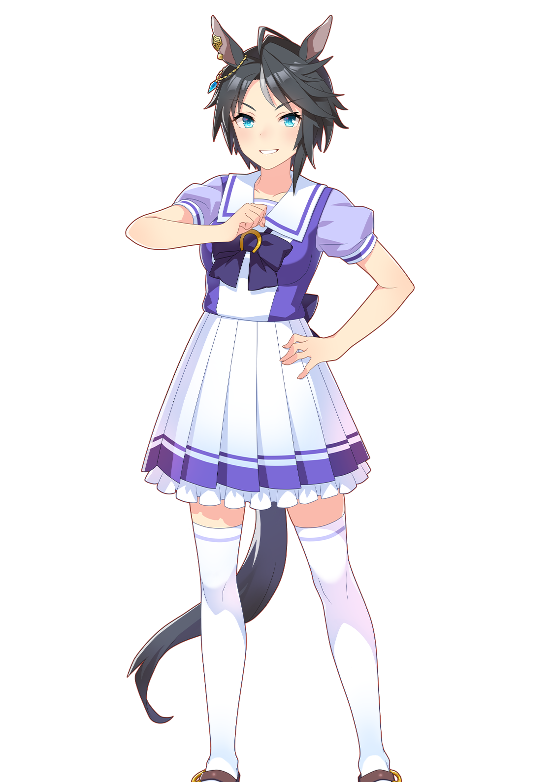 フジキセキ(制服・ウマ娘 公式アートワークより)