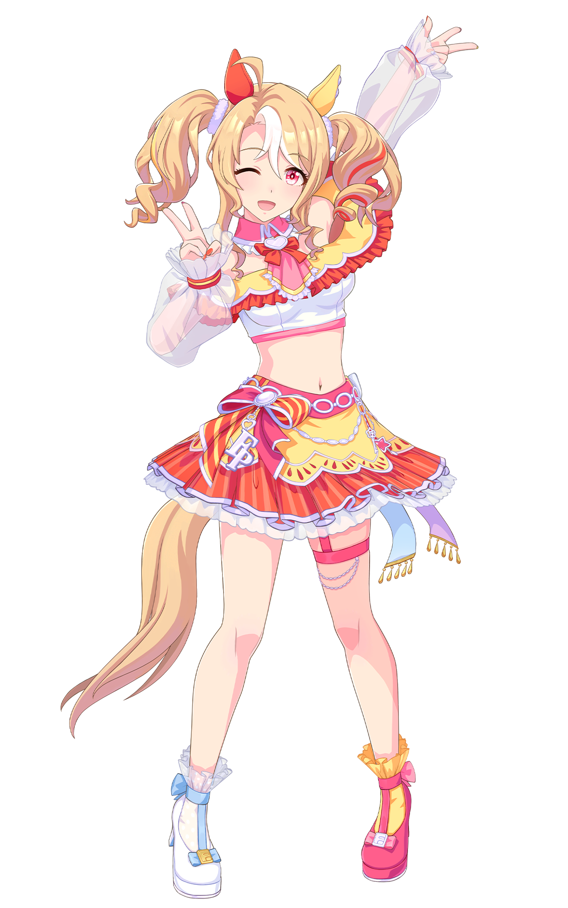 フサイチパンドラ(勝負服・ウマ娘 公式アートワークより)