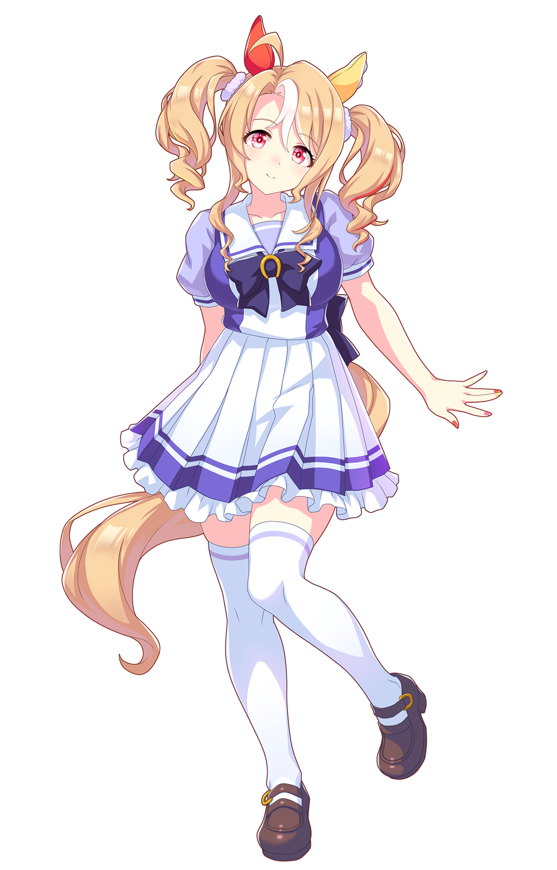 フサイチパンドラ(制服・ウマ娘 公式アートワークより)