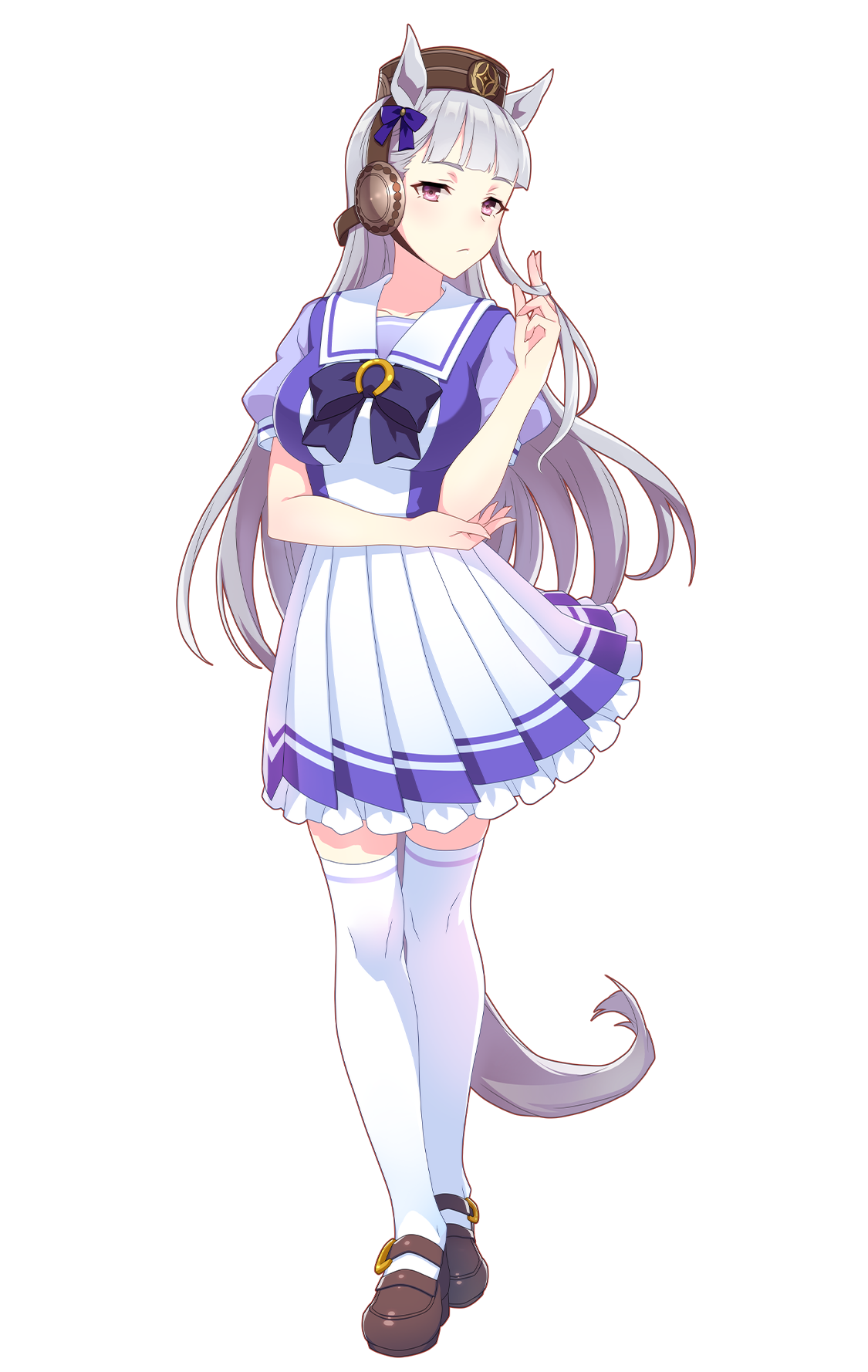 ゴールドシップ(制服・ウマ娘 公式アートワークより)